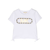 Metallic Finish Logo Jersey T-Shirt